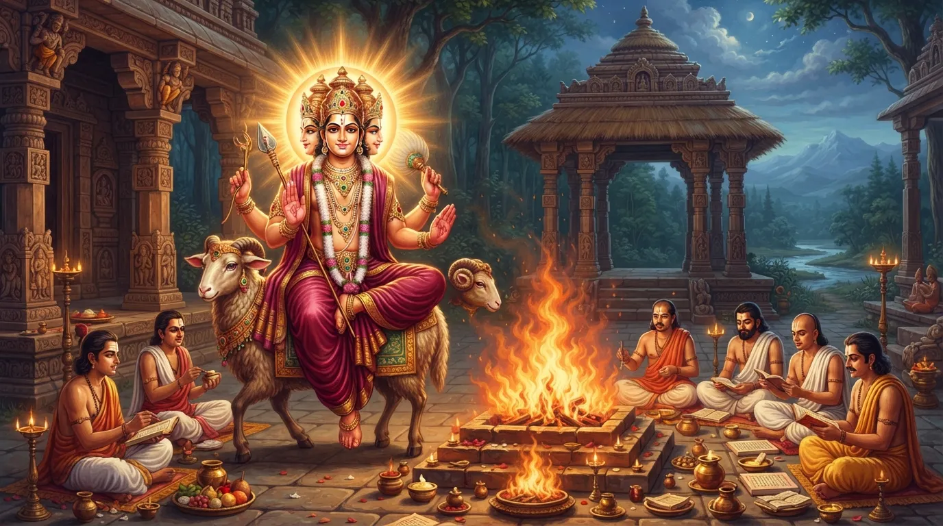 अग्नि देव को क्यों मिला सब कुछ भस्म करने का श्राप?