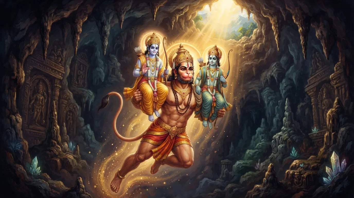 जब अहिरावण श्री राम को पाताल ले गया: हनुमान कैसे बने संकटमोचन