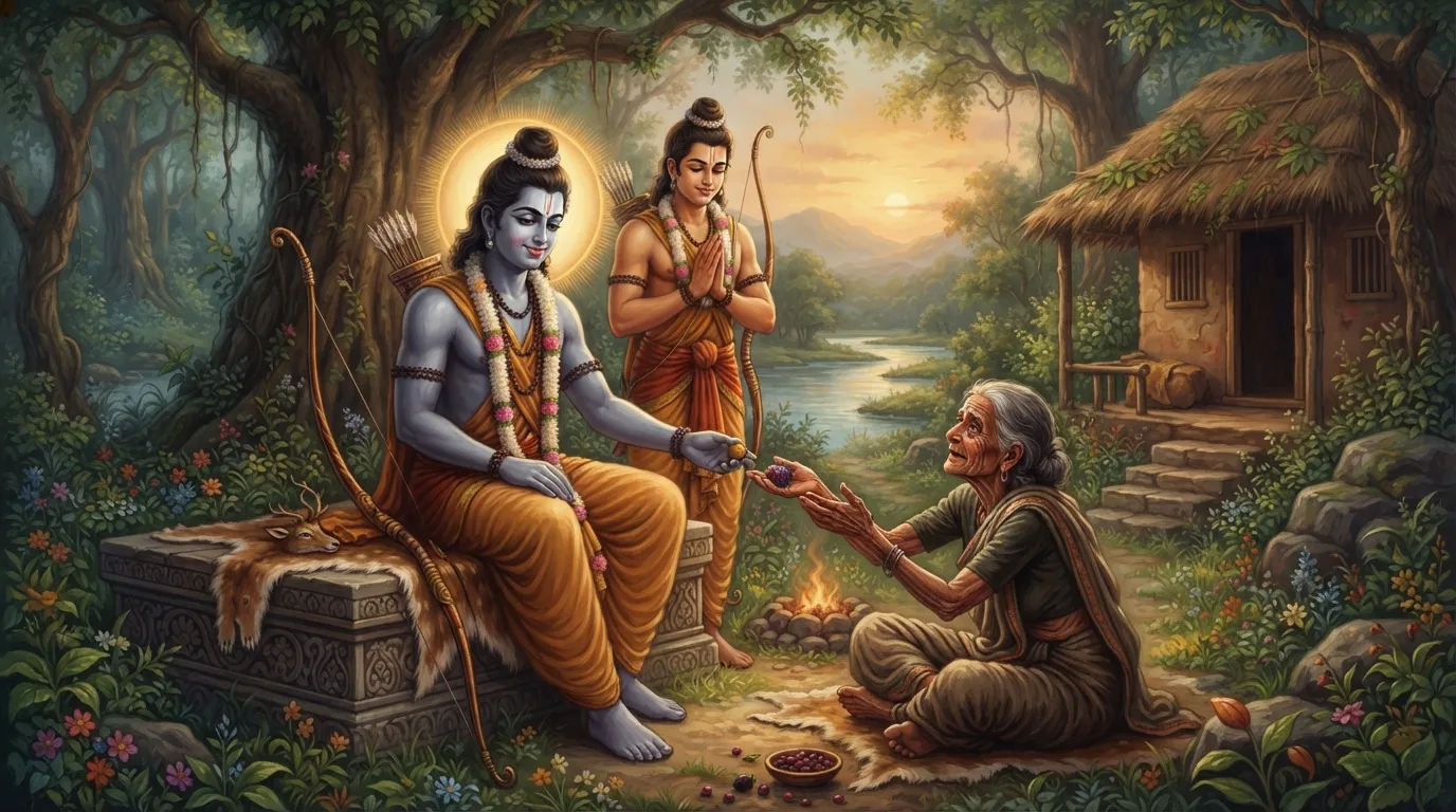 भगवान राम ने शबरी के जूठे बेर क्यों खाए? सच्ची भक्ति का यह रहस्य