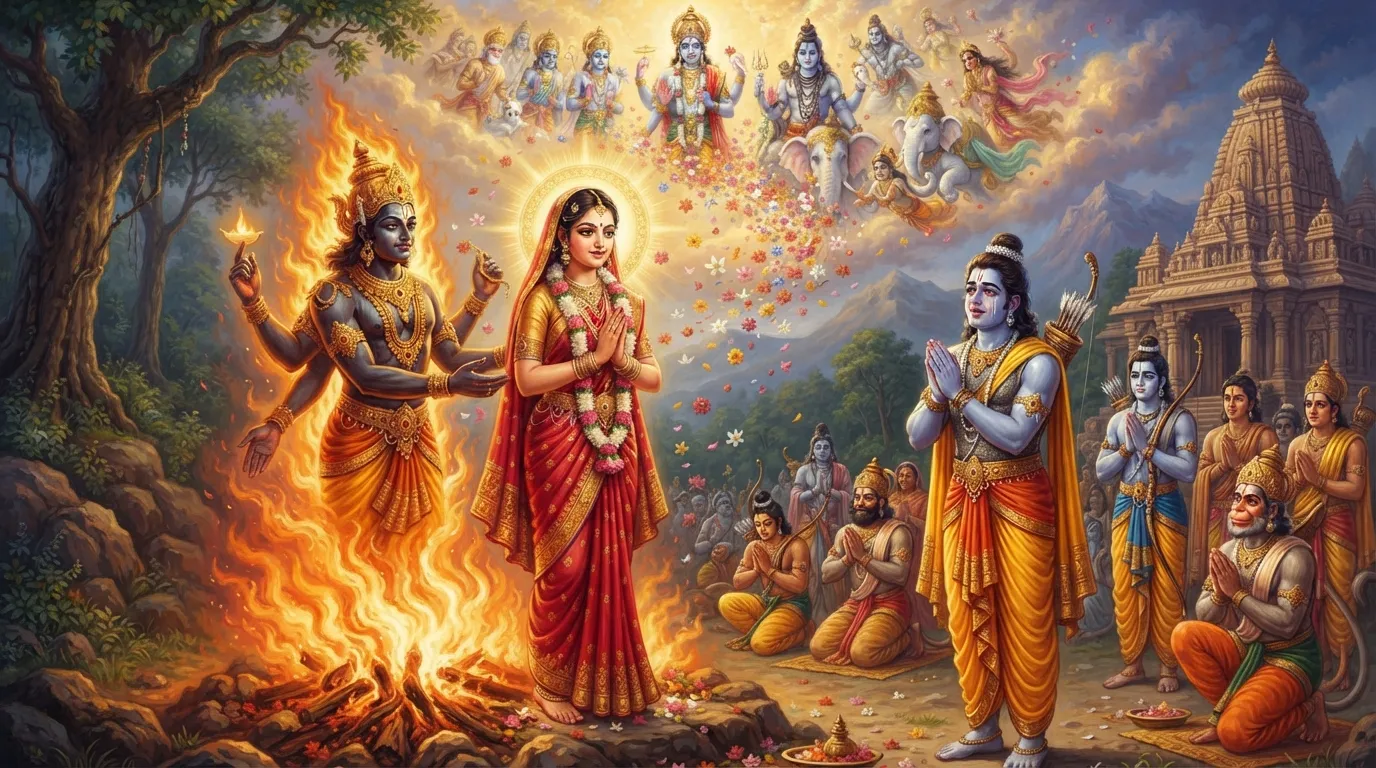भगवान राम ने सीता माता से अग्नि-परीक्षा क्यों ली?