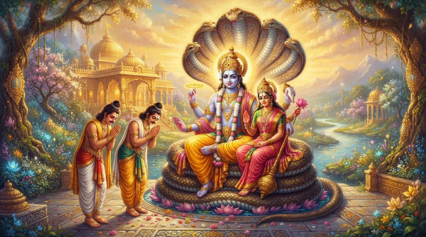 भगवान विष्णु ने क्यों दिया अपने ही द्वारपालों को मृत्युदंड?