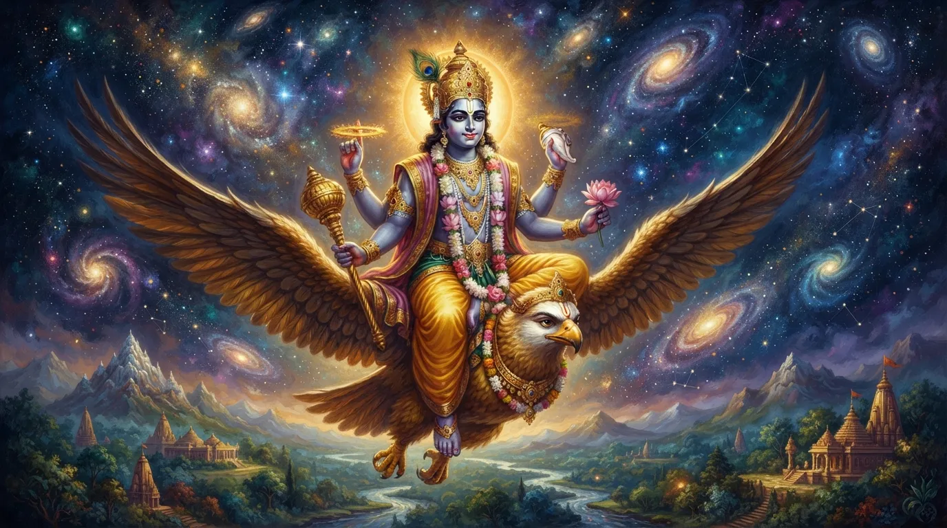 भगवान विष्णु ने गरुड़ को अपना वाहन क्यों चुना? पढ़ें यह अद्भुत कथा