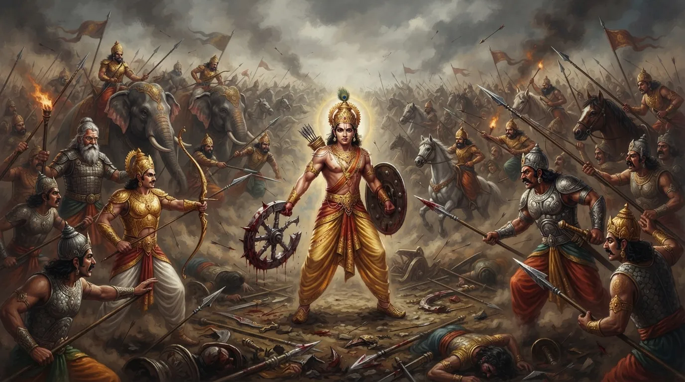 चक्रव्यूह का रहस्य: अभिमन्यु बाहर क्यों नहीं निकल पाए थे?