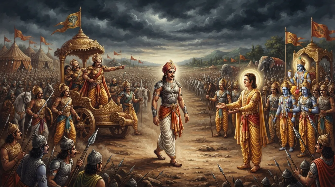 धृतराष्ट्र का वो पुत्र जिसने पांडवों का साथ दिया | युयुत्सु की कहानी