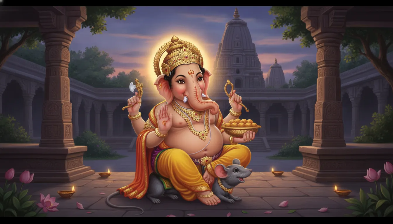 गणेश जी चूहे की सवारी क्यों करते हैं? जानिए इस अनोखी कथा का रहस्य