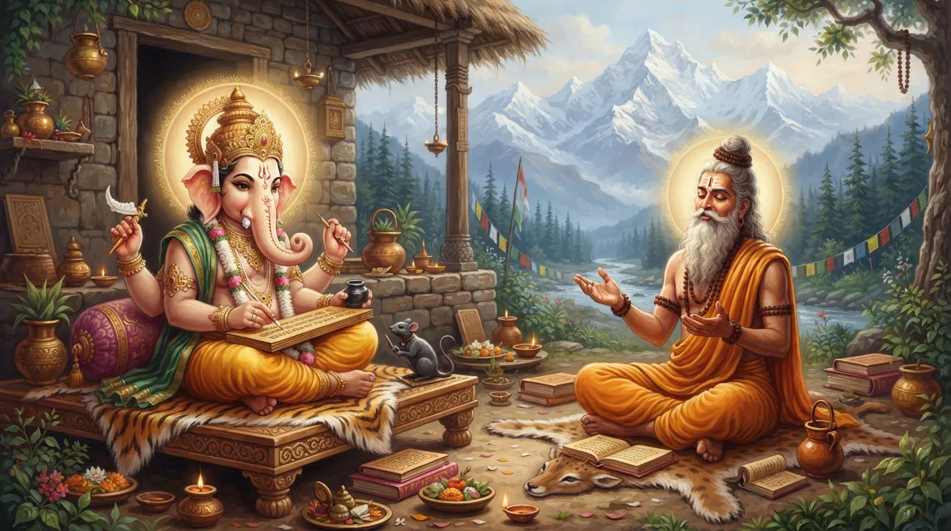 गणेश जी का एक दांत क्यों टूटा? महाभारत से जुड़ी यह कथा सिखाती है त्याग का सबसे बड़ा पाठ