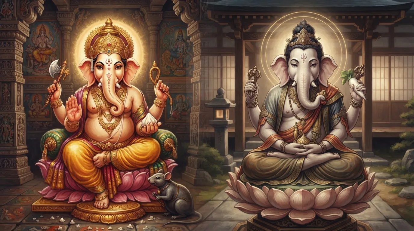 क्या गणेश जी बौद्ध देवता भी हैं? भारत से जापान तक गणपति की अद्भुत यात्रा