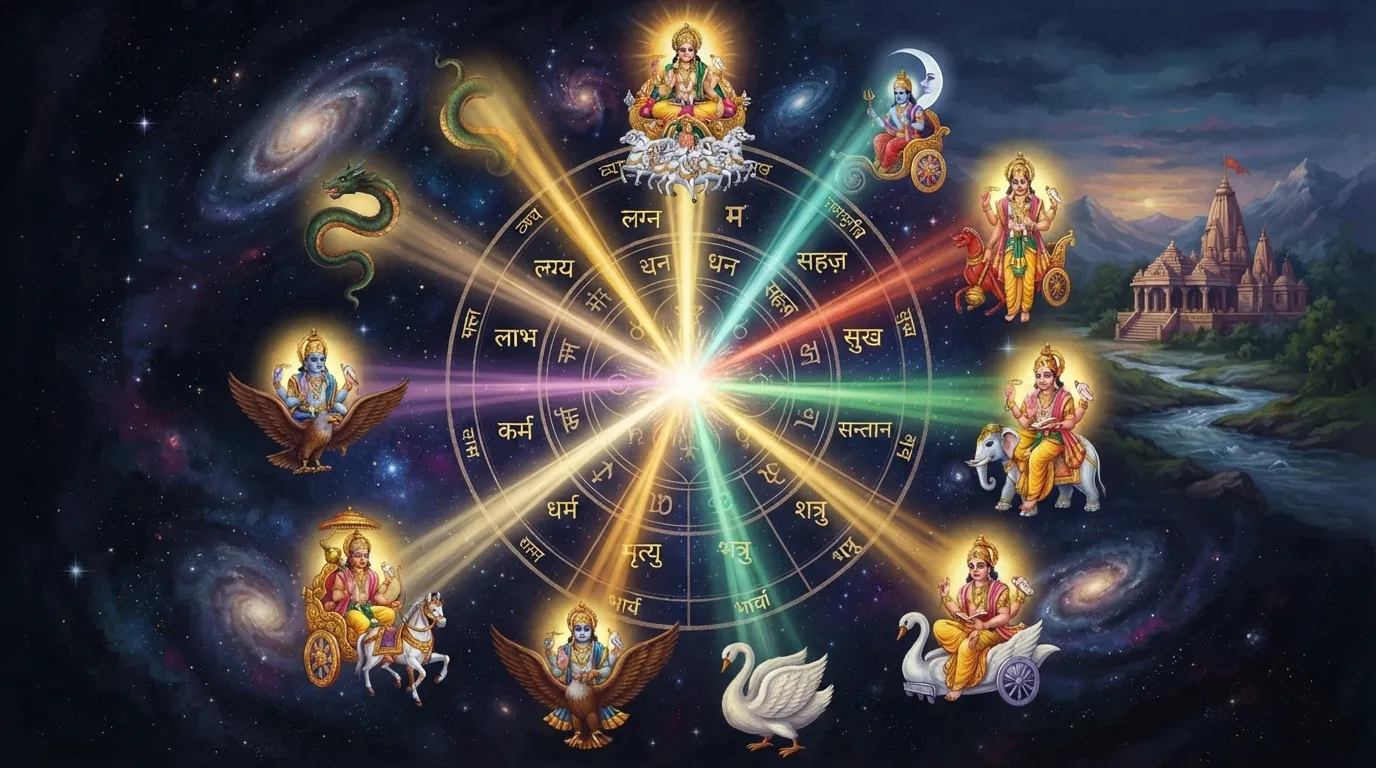 ग्रहों की दृष्टि: जानें कैसे ग्रहों की नज़र आपकी कुंडली बदल सकती है