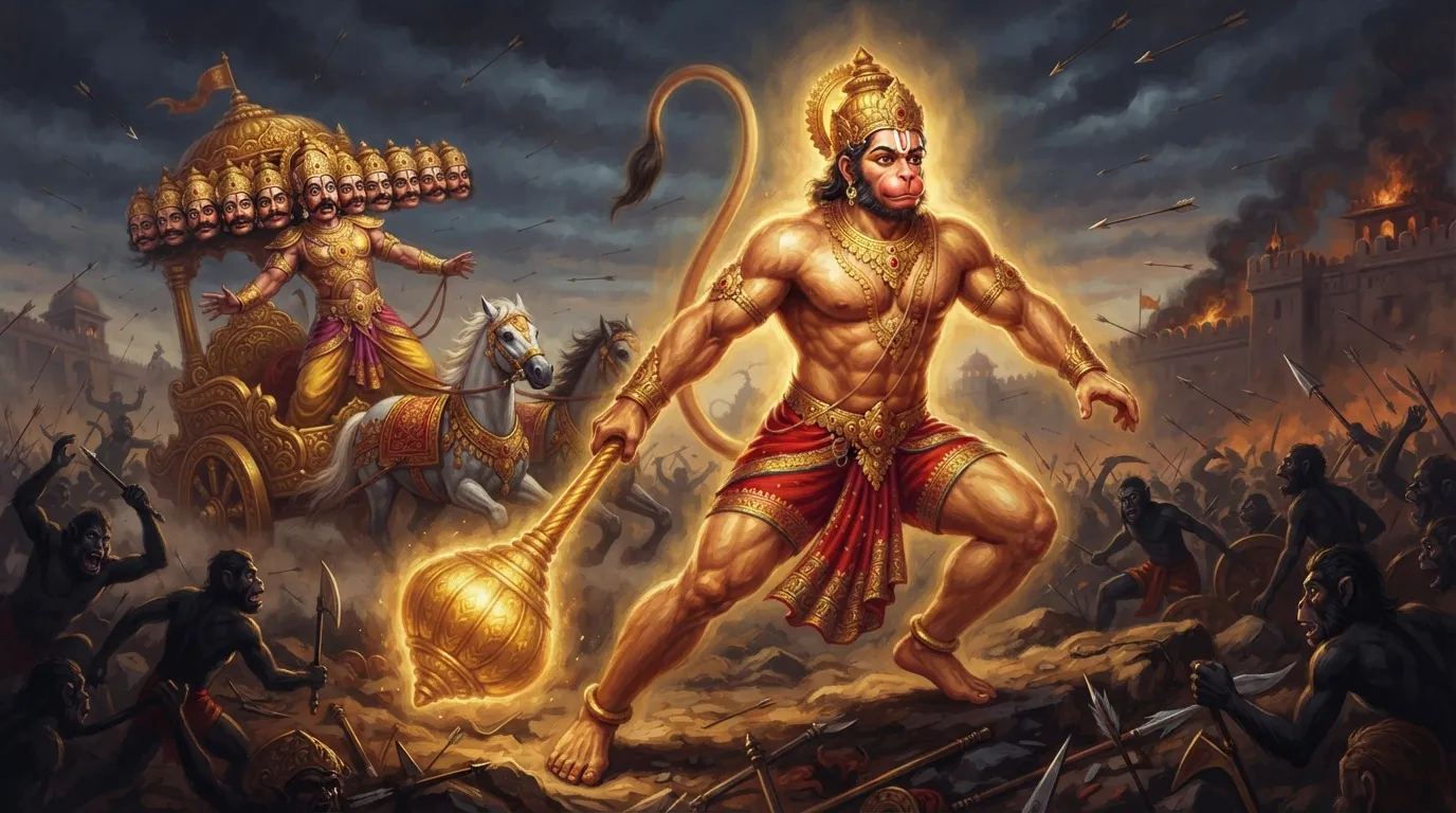 जब हनुमान के एक मुक्के से मर सकता था रावण, तो क्यों दिया जीवनदान?