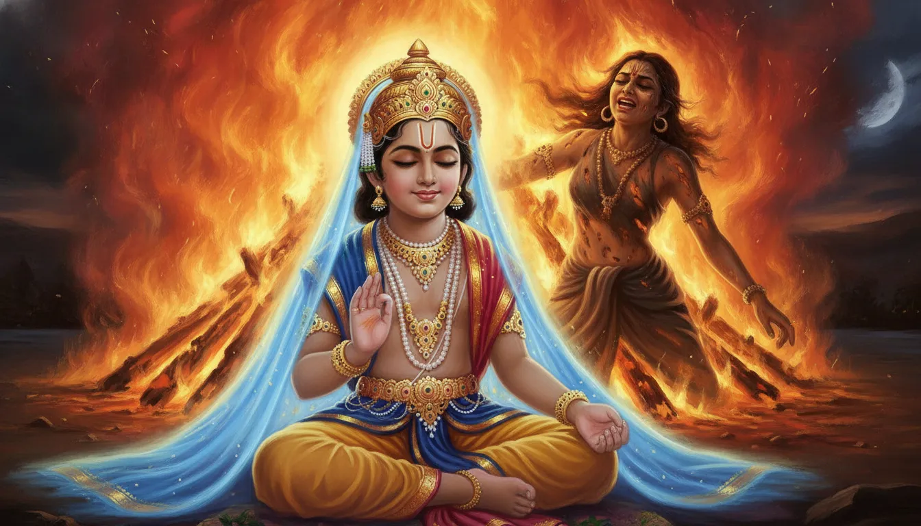 होलिका दहन की कहानी: क्यों जलाई जाती है होली?