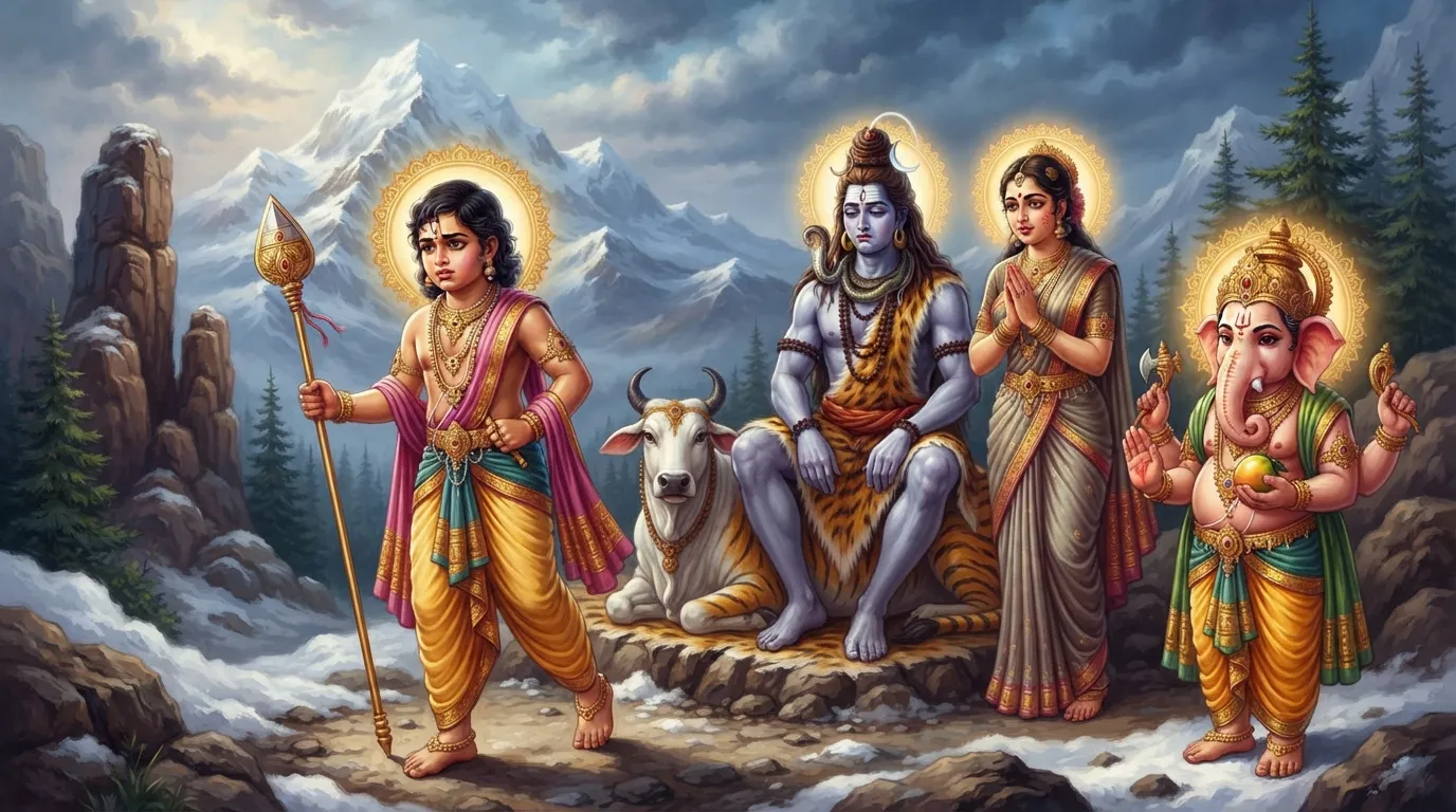 कार्तिकेय ने कैलाश क्यों छोड़ा? गणेश जी से जुड़े उस विवाद की पूरी कहानी