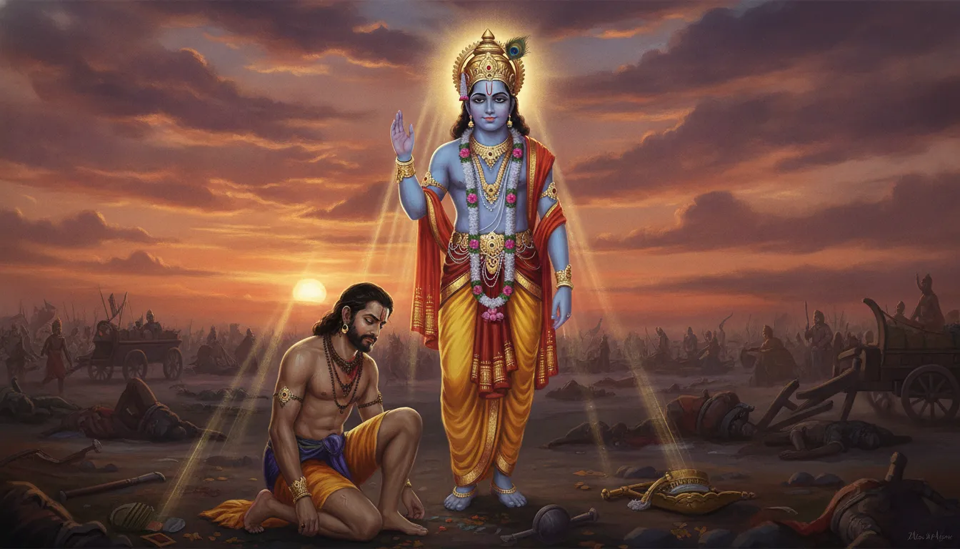 कृष्ण ने अश्वत्थामा को अमरता का श्राप क्यों दिया?