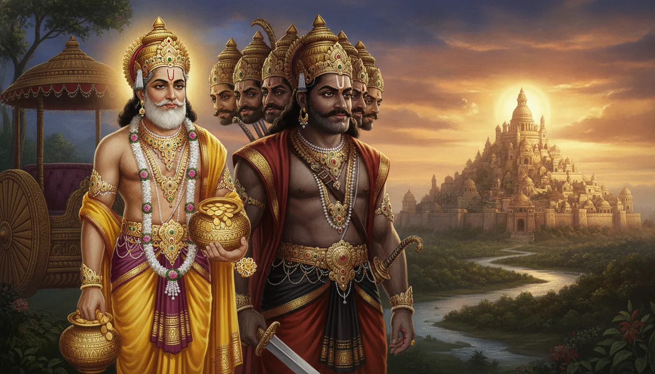 कुबेर और रावण: सौतेले भाइयों की अनसुनी कहानी