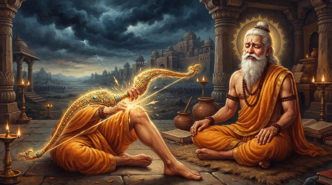 महात्मा विदुर ने युद्ध से पहले अपना धनुष क्यों तोड़ा?
