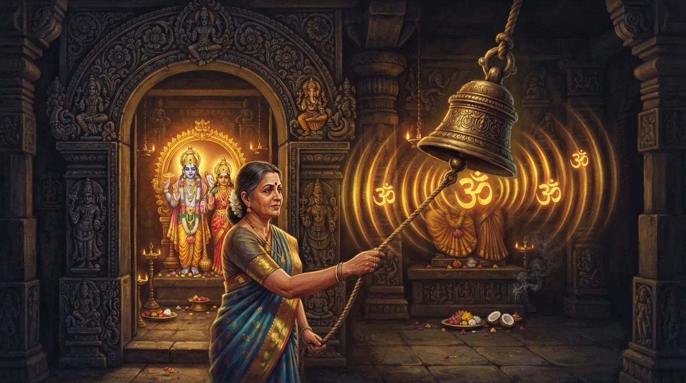 मंदिर में घंटी क्यों बजाते हैं? जानें इसका आध्यात्मिक और वैज्ञानिक रहस्य