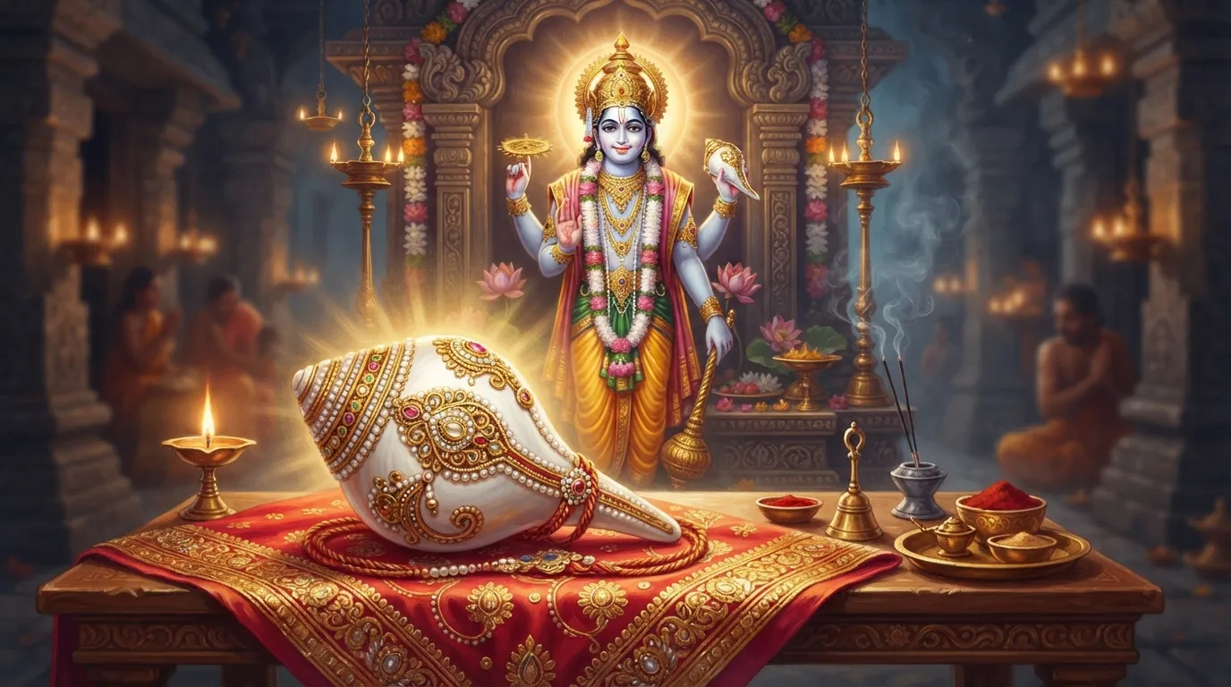 पूजा में शंख क्यों बजाते हैं? जानें इसका वैज्ञानिक और आध्यात्मिक रहस्य