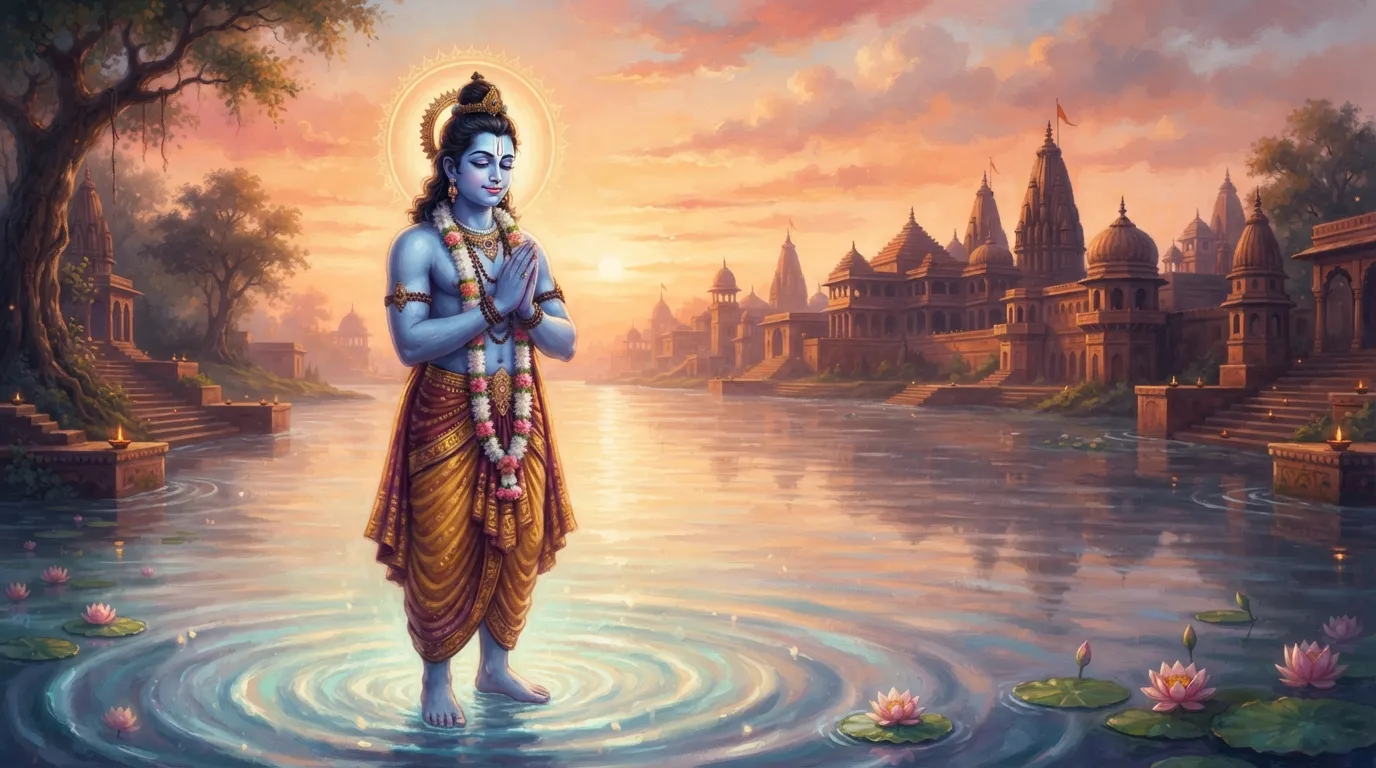 राम ने क्यों ली थी सरयू में जल समाधि? बैकुंठ जाने की कहानी