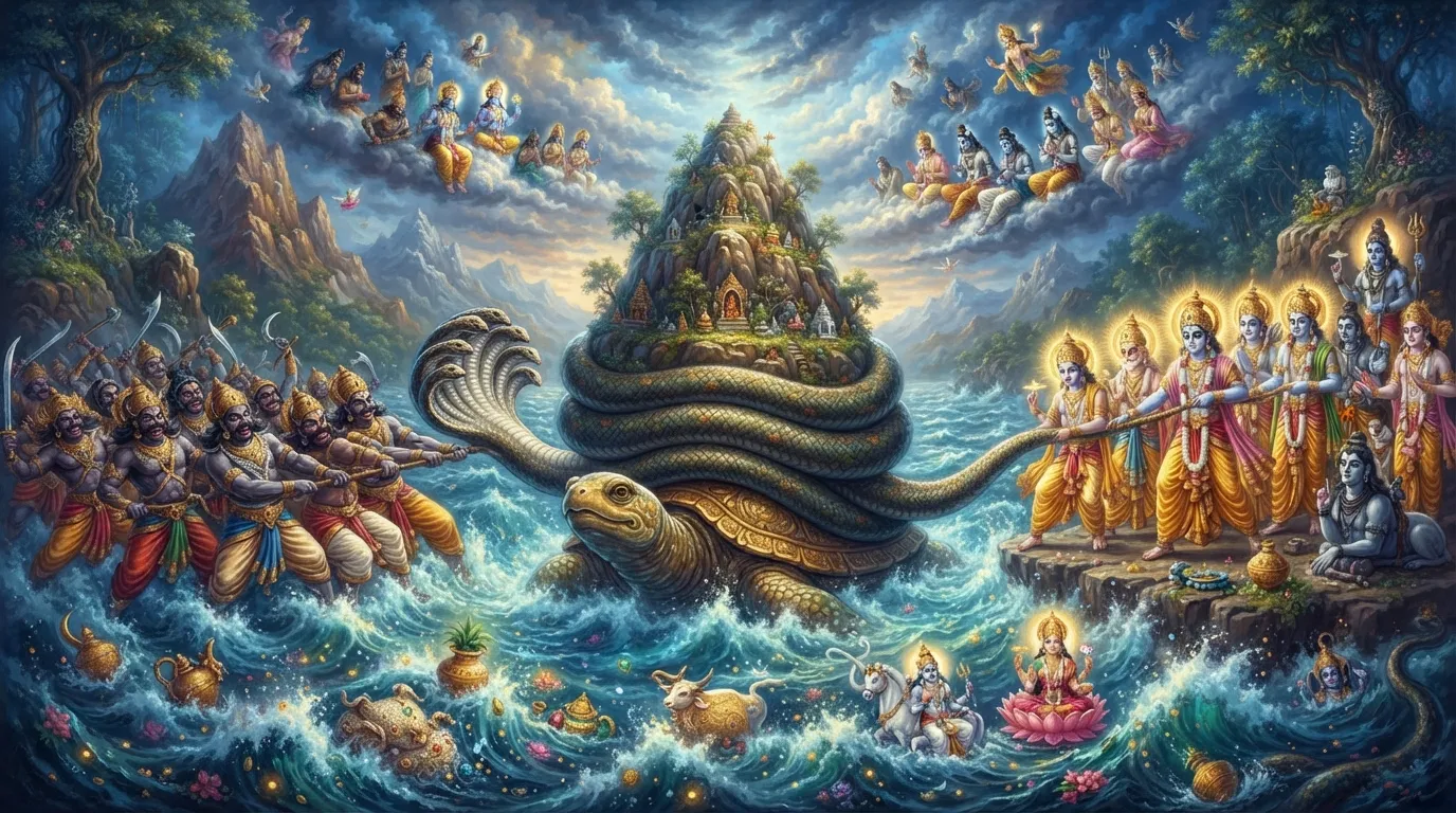 देवताओं को क्यों करना पड़ा था समुद्र मंथन? अमृत से पहले निकला था ये घातक विष
