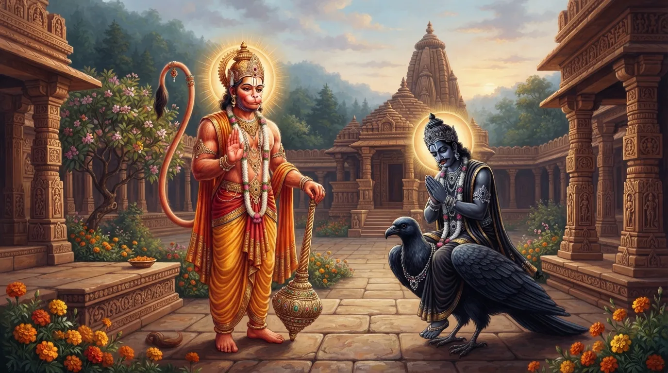 शनि देव हनुमान जी से क्यों डरते हैं? जानिए यह रोचक कथा