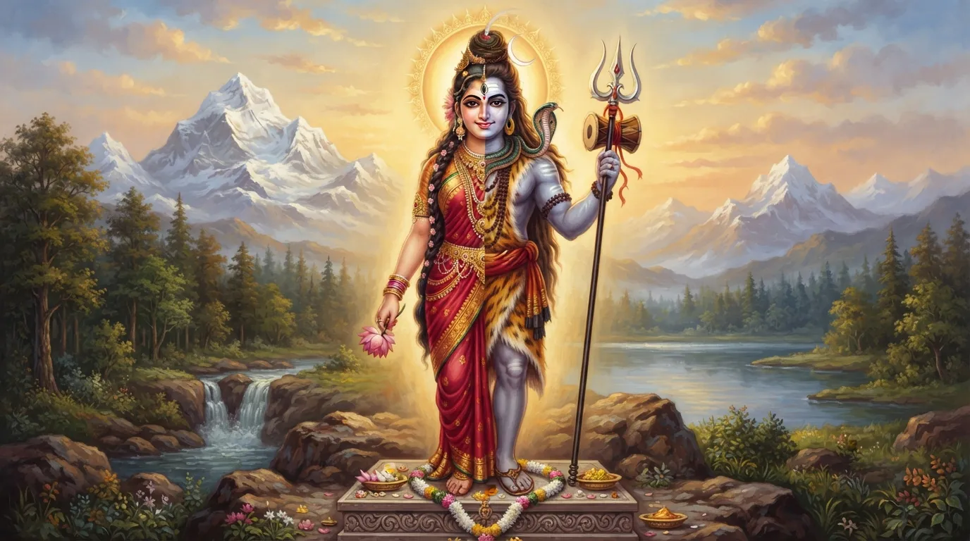 शिव का आधा शरीर स्त्री का क्यों है? अर्धनारीश्वर रूप का रहस्य