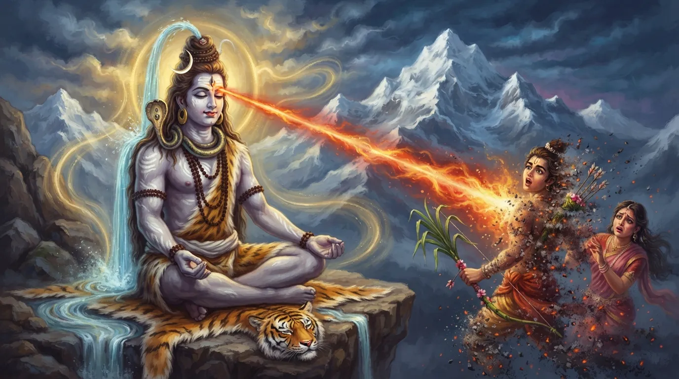 शिव ने कामदेव को भस्म क्यों किया? जानें क्रोध और प्रेम की अद्भुत कथा