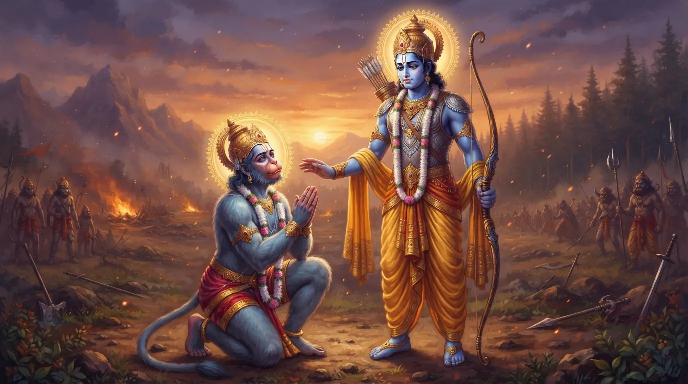 श्री राम और हनुमान का युद्ध: क्यों भक्त को भगवान से लड़ना पड़ा?