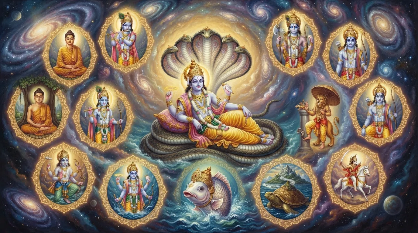 विष्णु के दशावतार: क्या यह जीवन के विकास की कहानी है?